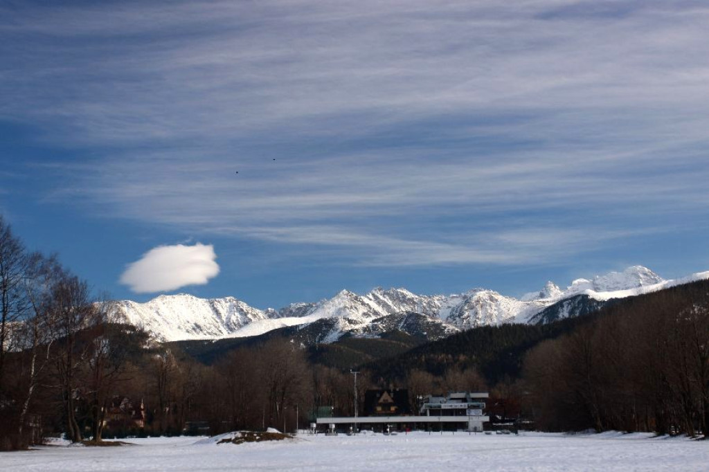 Tatry przed i po halnym