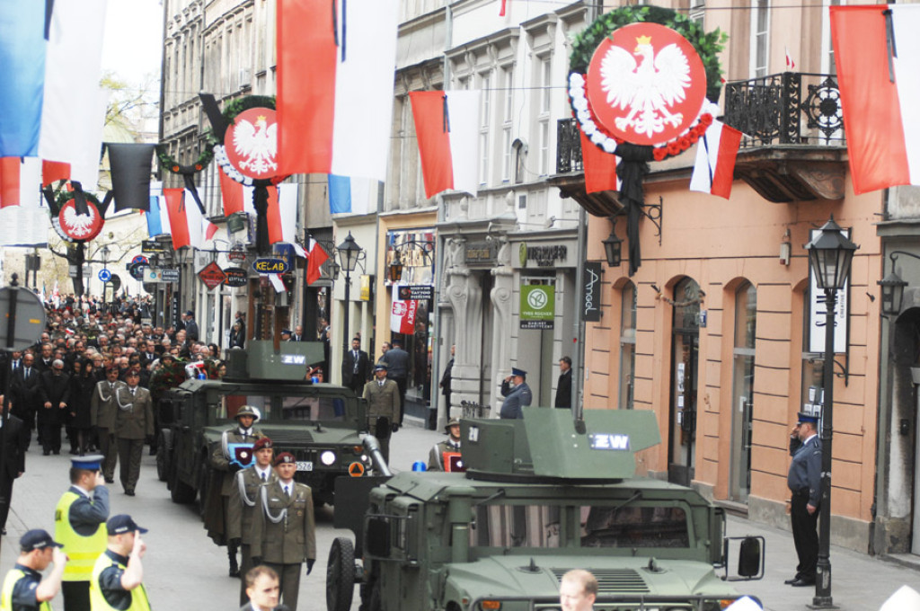 Kraków pożegnał Parę Prezydencką