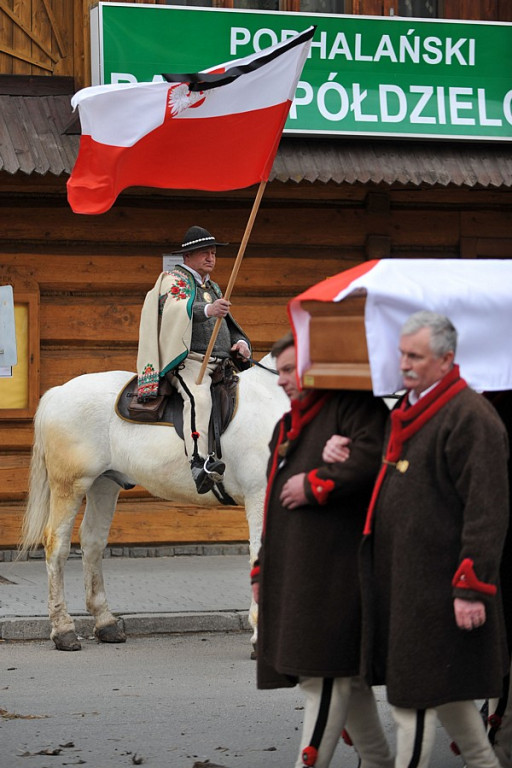 Ostatnie pożegnanie Bronisławy Orawiec-Loffler