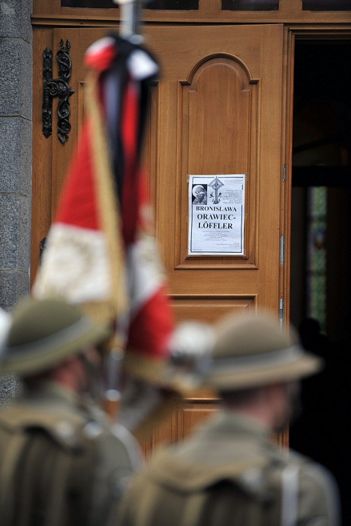 Ostatnie pożegnanie Bronisławy Orawiec-Loffler