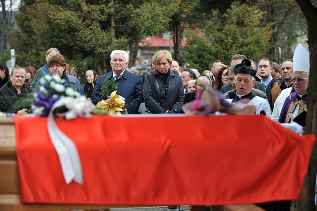 Ostatnie pożegnanie Bronisławy Orawiec-Loffler