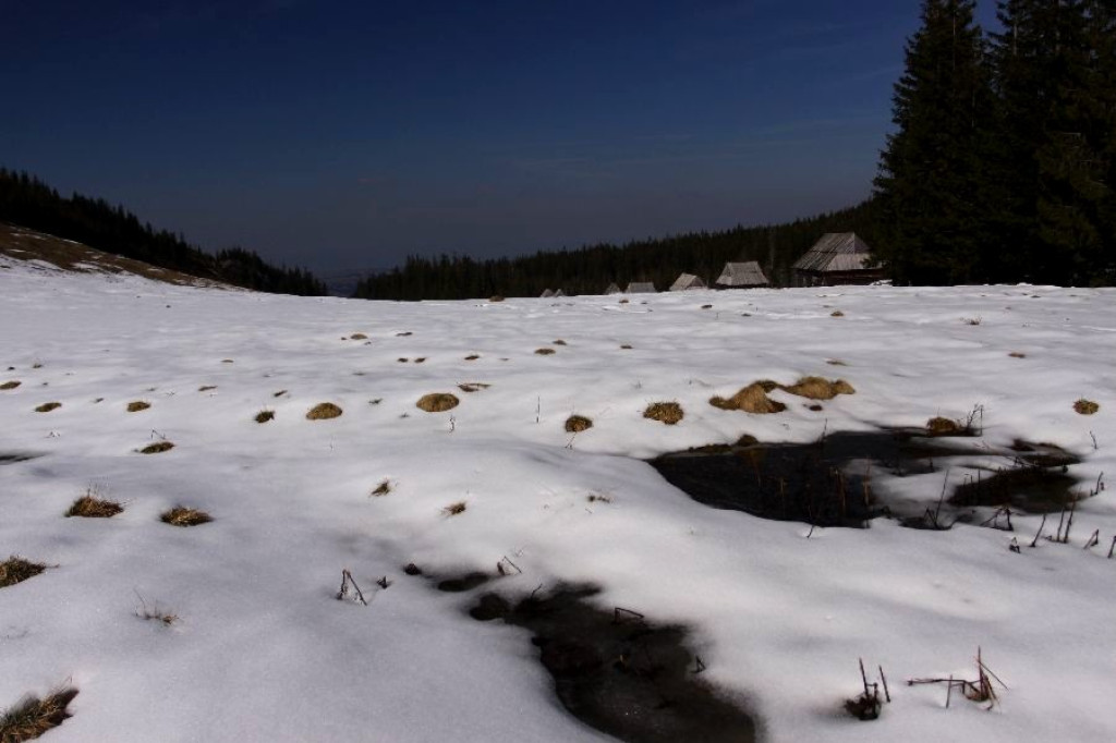 Wiosna powoli zdobywa Tatry