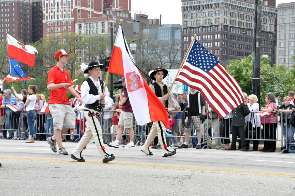 Trzeciomajowa parada w Chicago