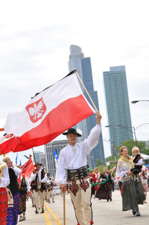 Trzeciomajowa parada w Chicago