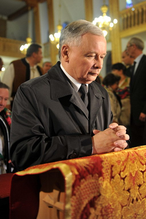 Jarosław Kaczyński na wiecu wyborczym w Zakopanem