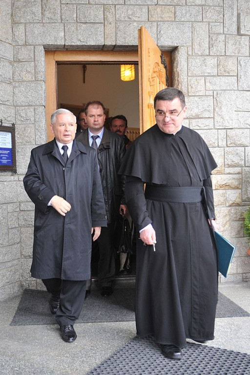 Jarosław Kaczyński na wiecu wyborczym w Zakopanem