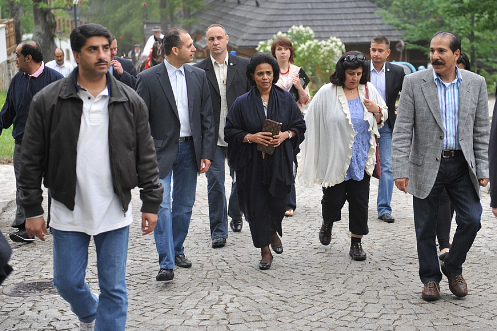 Jej Ekscelencja Fariha Al-Ahmad Al-Jaber Al-Sabah w Zakopanem