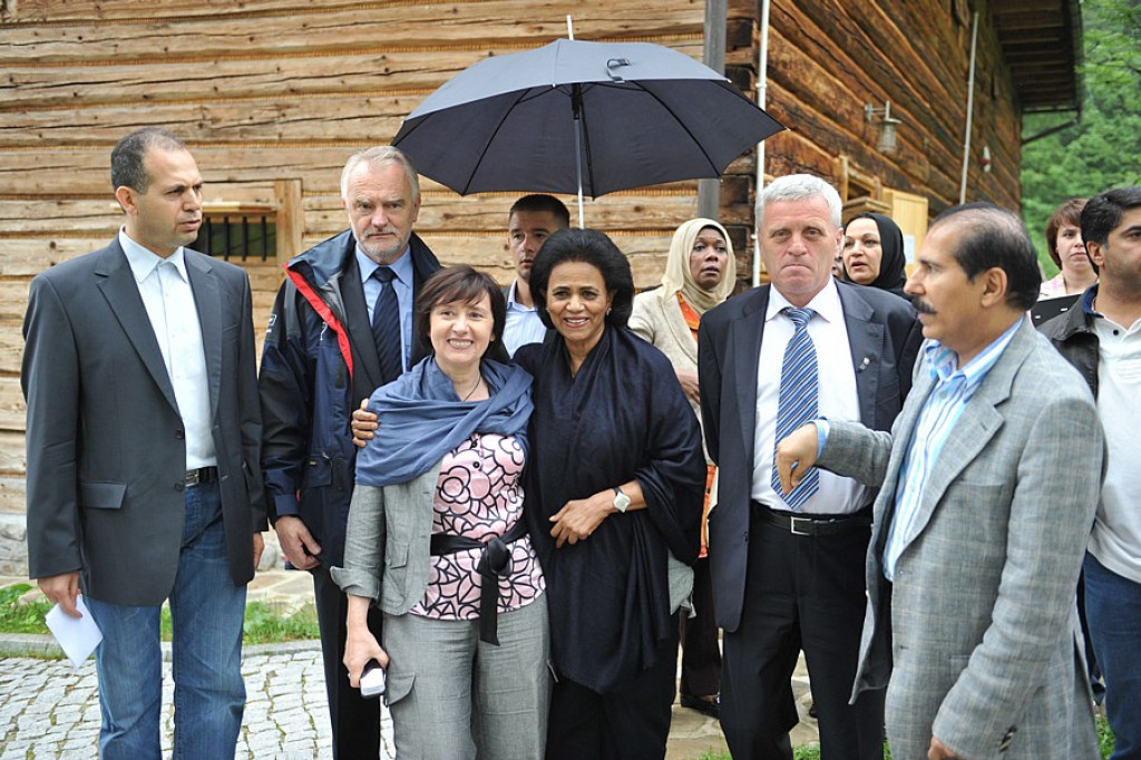 Jej Ekscelencja Fariha Al-Ahmad Al-Jaber Al-Sabah w Zakopanem