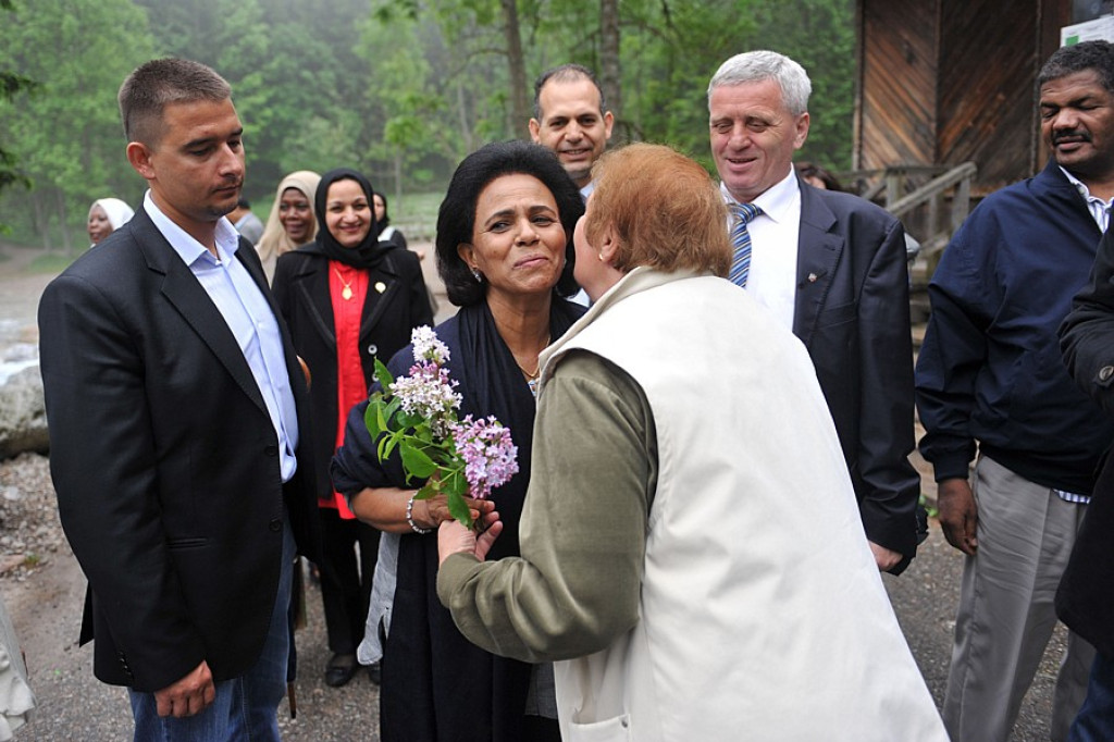 Jej Ekscelencja Fariha Al-Ahmad Al-Jaber Al-Sabah w Zakopanem
