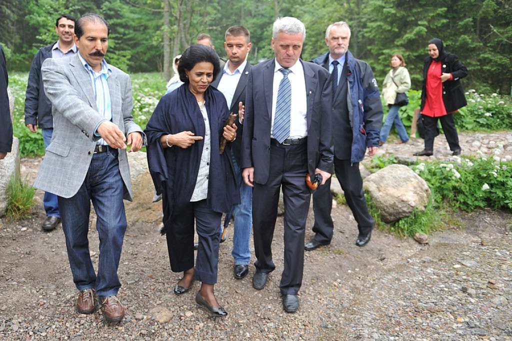 Jej Ekscelencja Fariha Al-Ahmad Al-Jaber Al-Sabah w Zakopanem