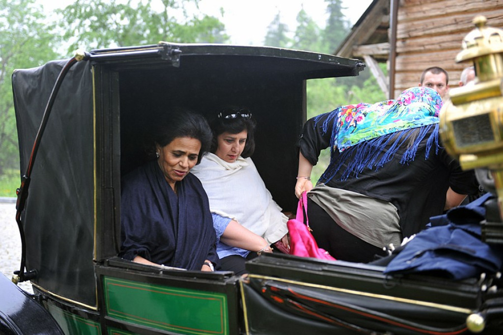 Jej Ekscelencja Fariha Al-Ahmad Al-Jaber Al-Sabah w Zakopanem