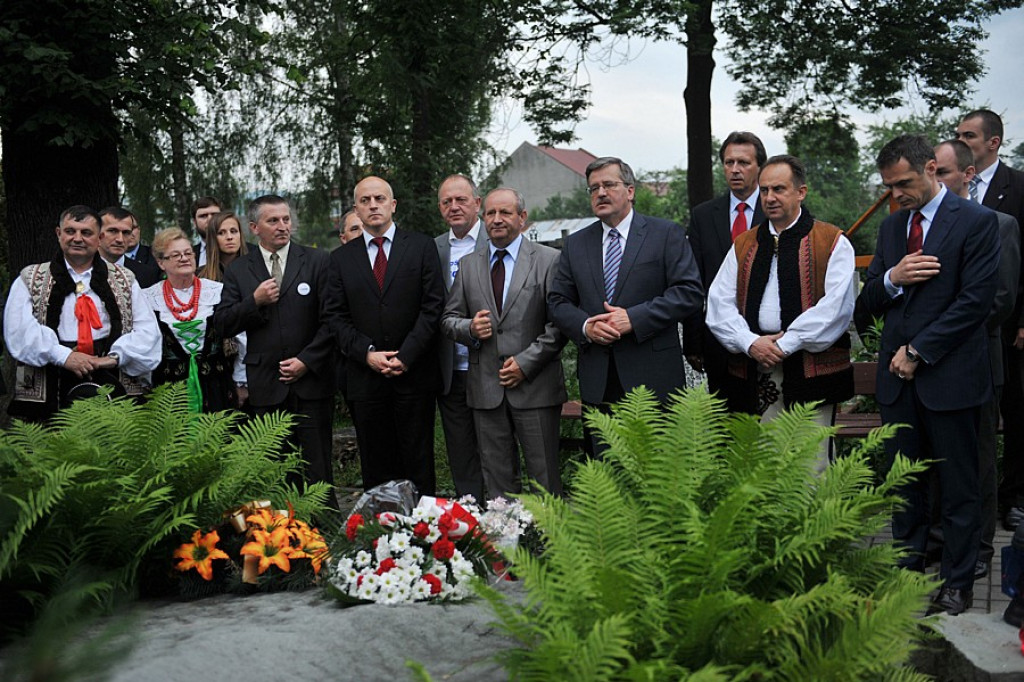 Marszałek Bronisław Komorowski na Podhalu