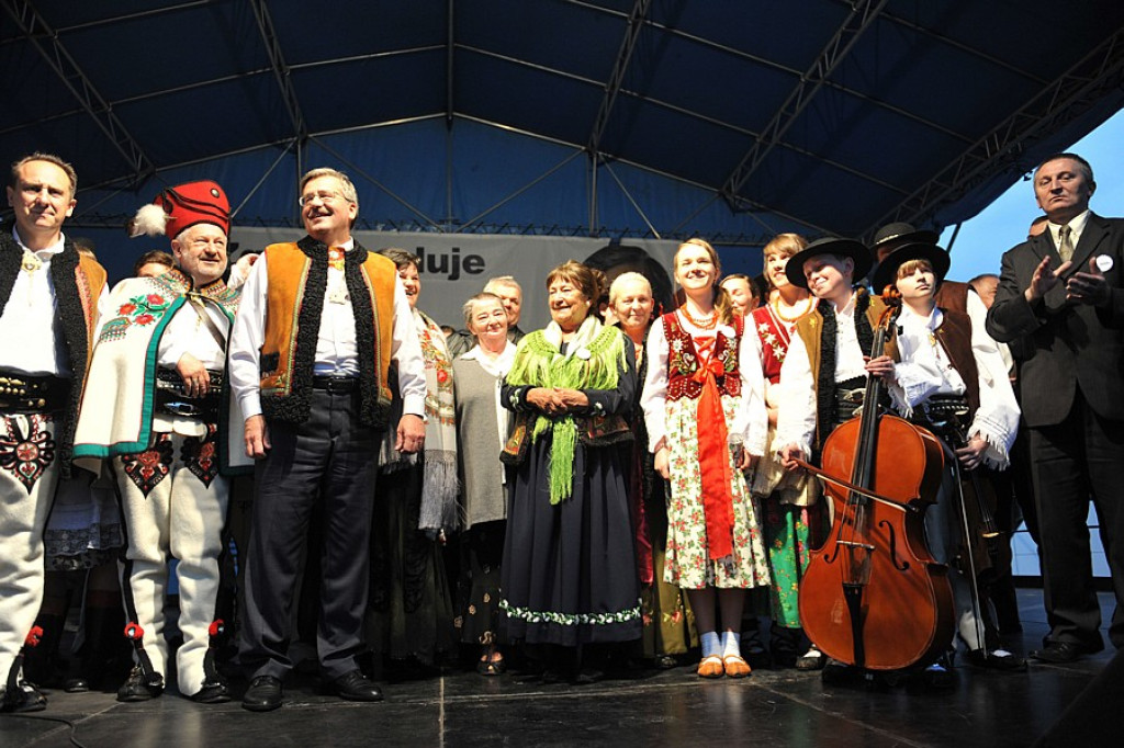 Marszałek Bronisław Komorowski na Podhalu