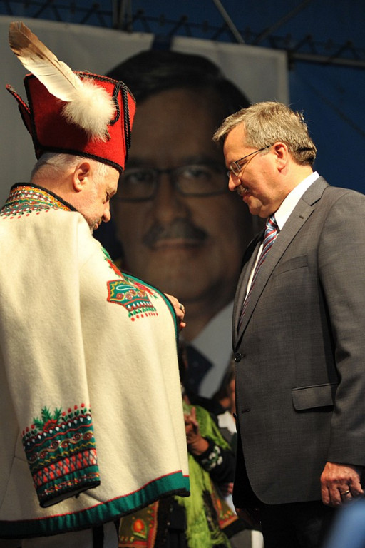 Marszałek Bronisław Komorowski na Podhalu