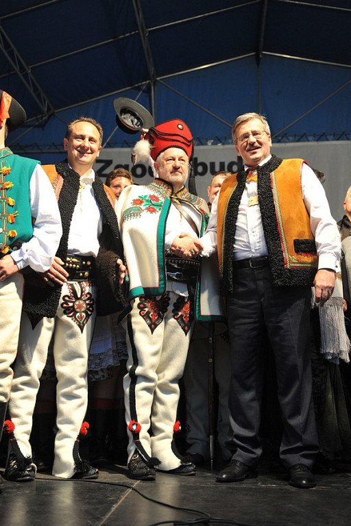 Marszałek Bronisław Komorowski na Podhalu