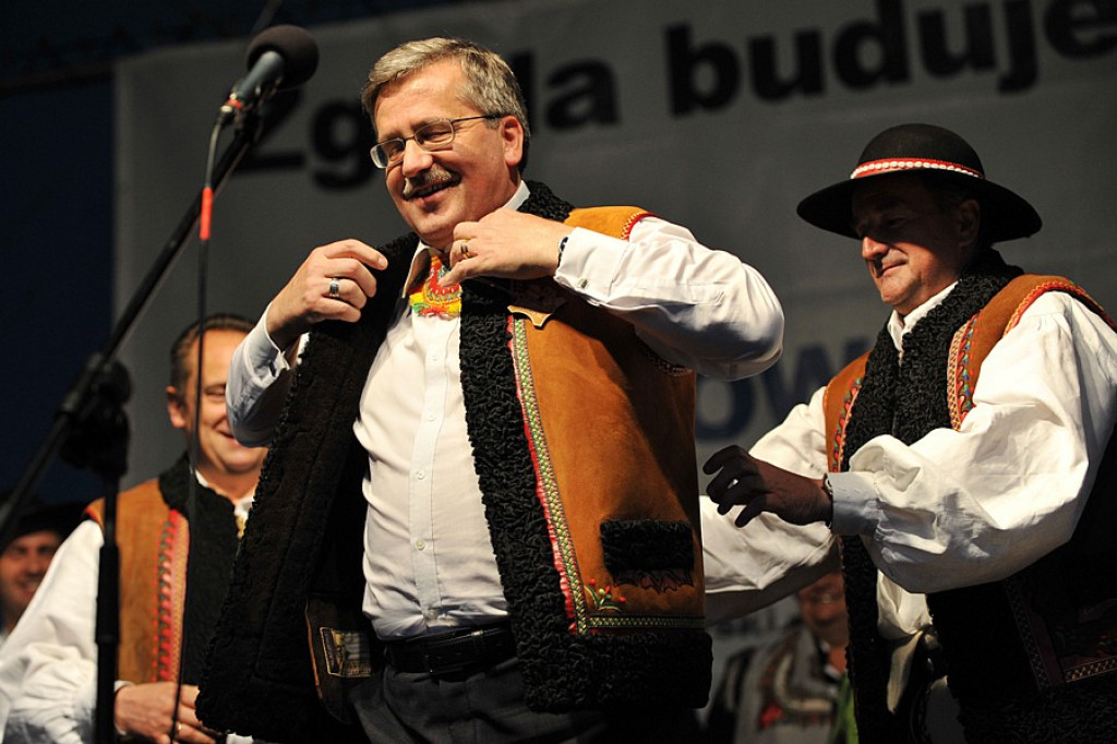 Marszałek Bronisław Komorowski na Podhalu