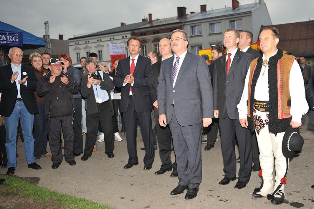 Marszałek Bronisław Komorowski na Podhalu