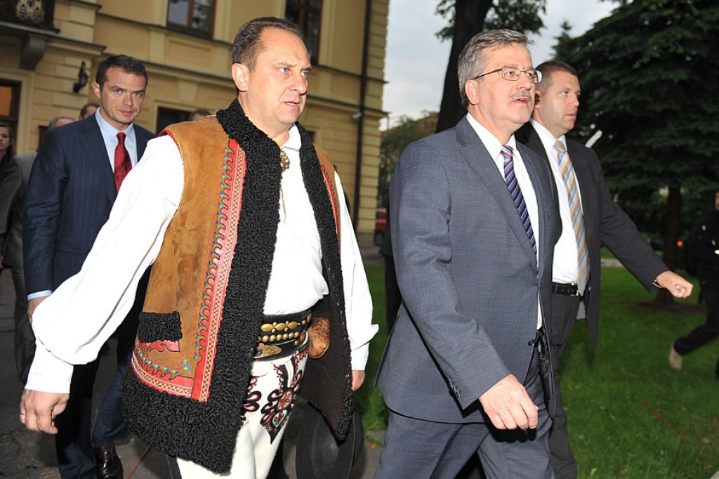 Marszałek Bronisław Komorowski na Podhalu