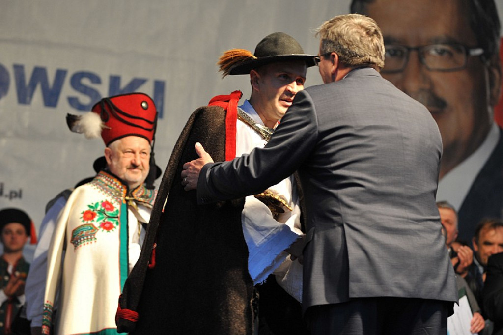 Marszałek Bronisław Komorowski na Podhalu