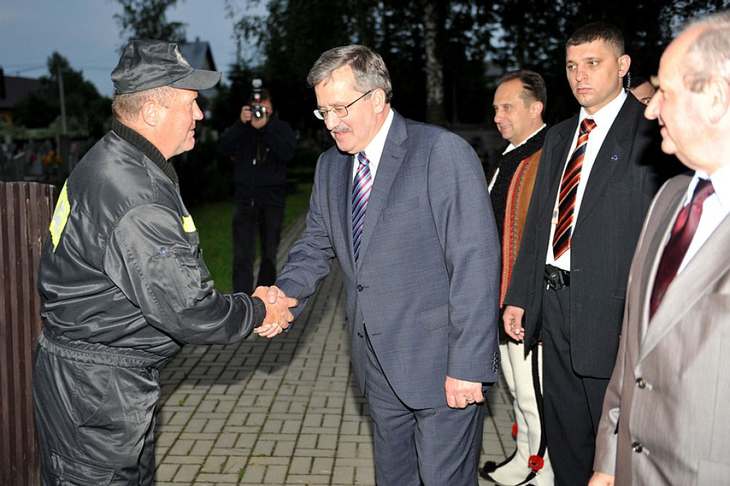 Marszałek Bronisław Komorowski na Podhalu