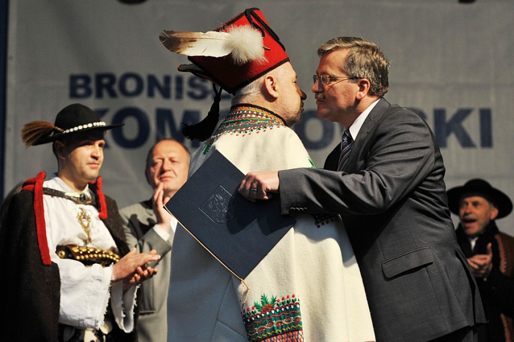 Marszałek Bronisław Komorowski na Podhalu