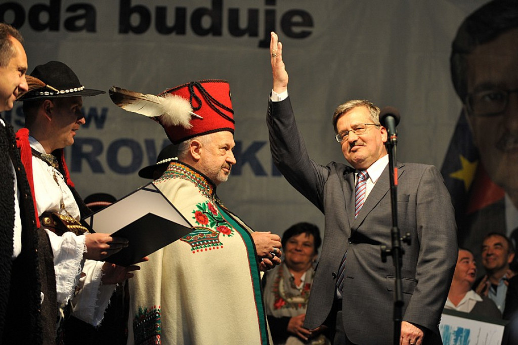 Marszałek Bronisław Komorowski na Podhalu