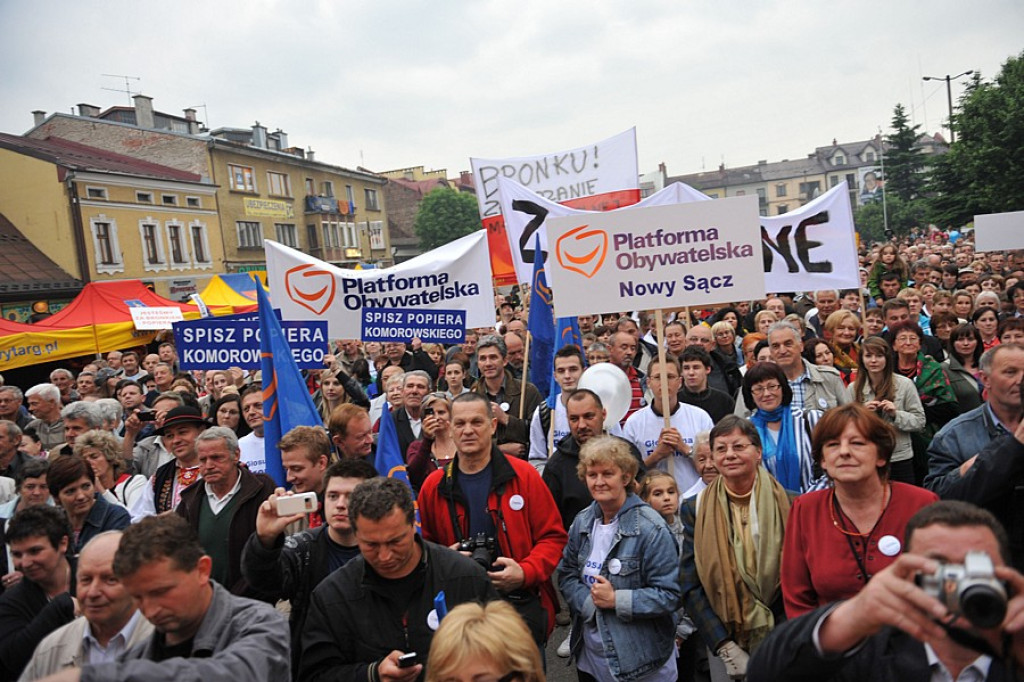 Marszałek Bronisław Komorowski na Podhalu