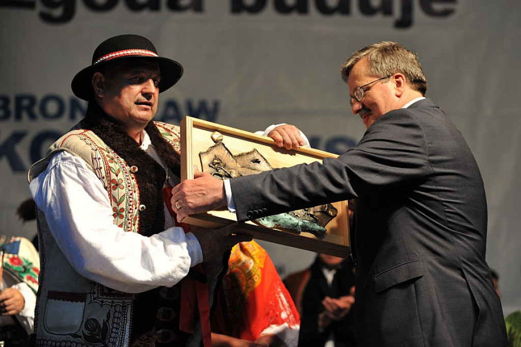 Marszałek Bronisław Komorowski na Podhalu