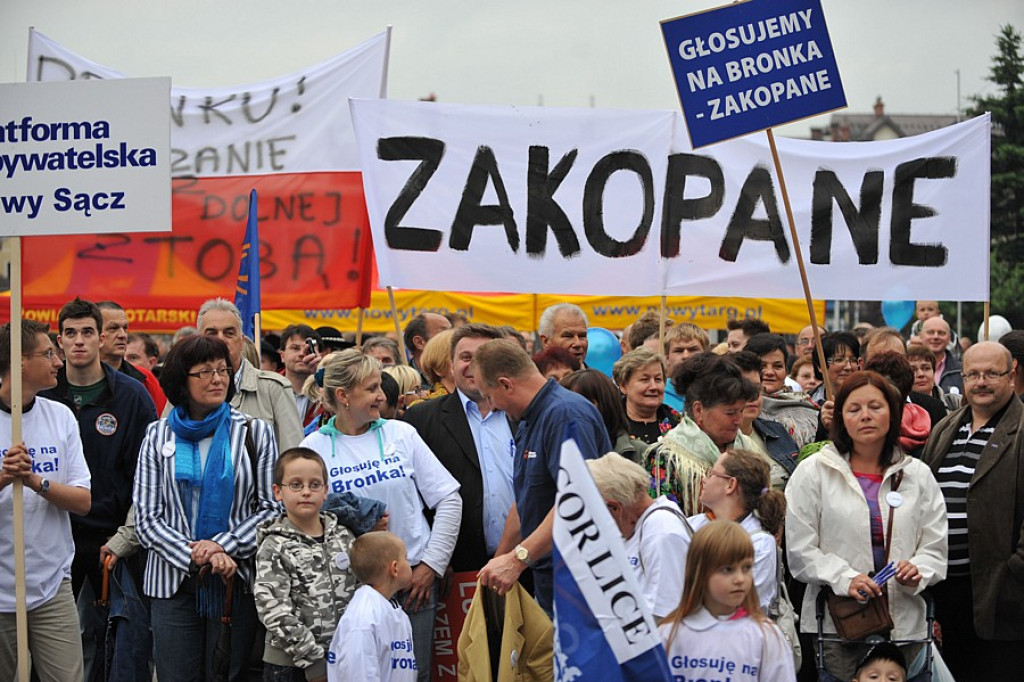 Marszałek Bronisław Komorowski na Podhalu