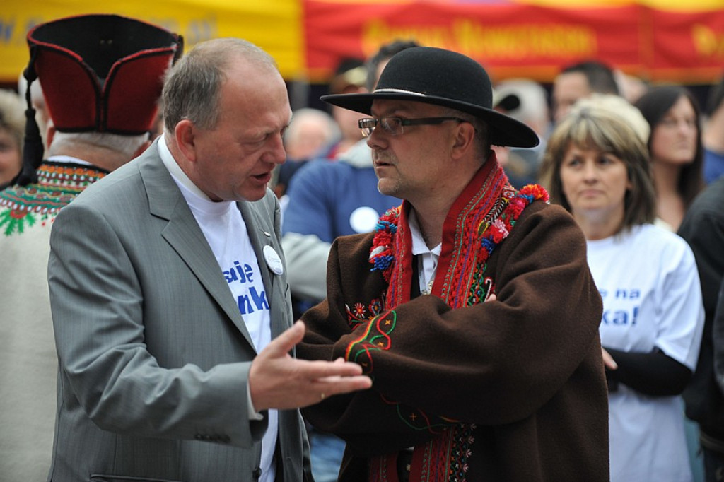 Marszałek Bronisław Komorowski na Podhalu
