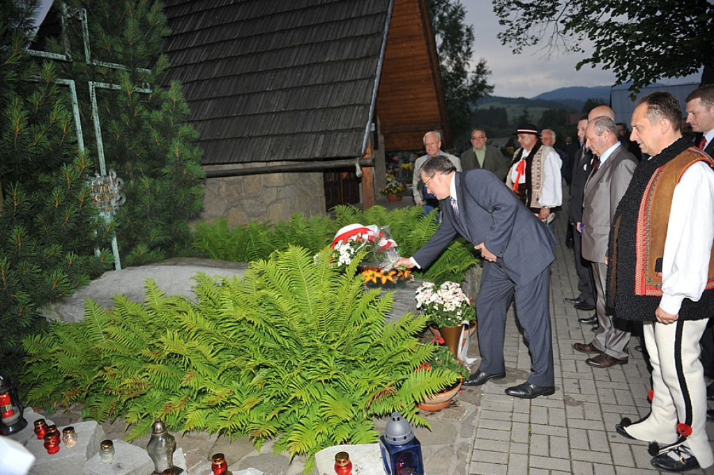 Marszałek Bronisław Komorowski na Podhalu