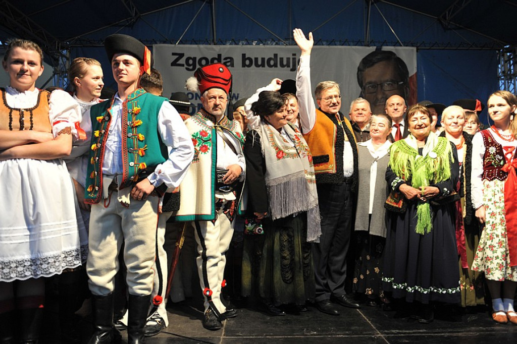 Marszałek Bronisław Komorowski na Podhalu