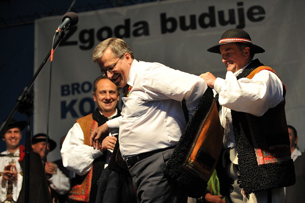 Marszałek Bronisław Komorowski na Podhalu