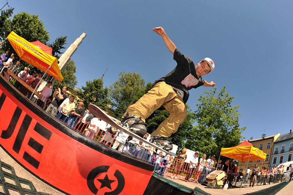 Pokazy snowboardowe w Nowym Targu