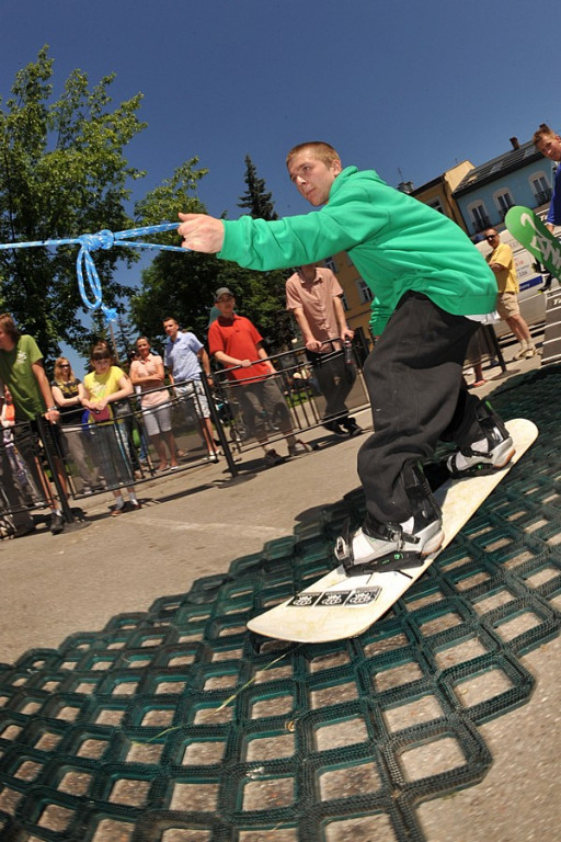 Pokazy snowboardowe w Nowym Targu