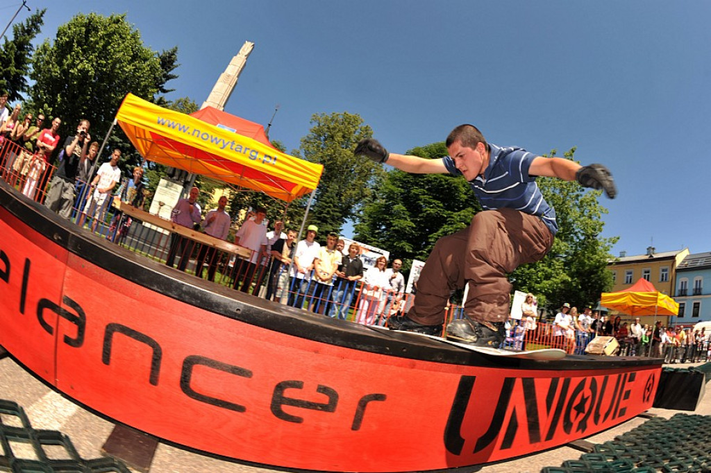 Pokazy snowboardowe w Nowym Targu