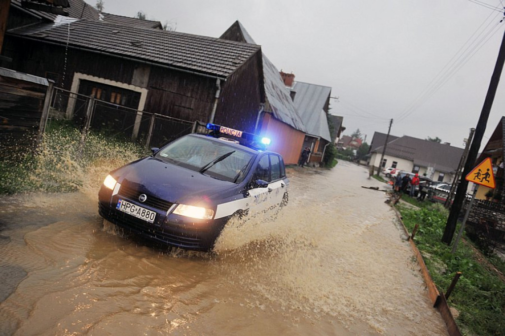 Zalany Nowy Targ i Czarna Góra. Wielka nawałnica nad Podhalem