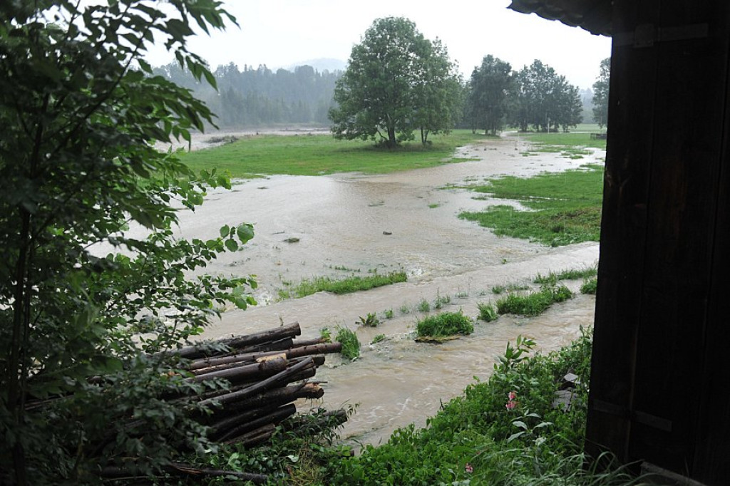 Zalany Nowy Targ i Czarna Góra. Wielka nawałnica nad Podhalem