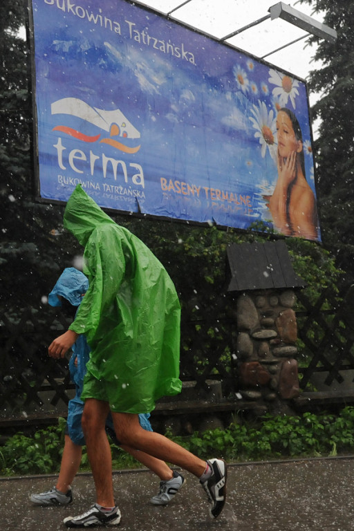 Zalany Nowy Targ i Czarna Góra. Wielka nawałnica nad Podhalem