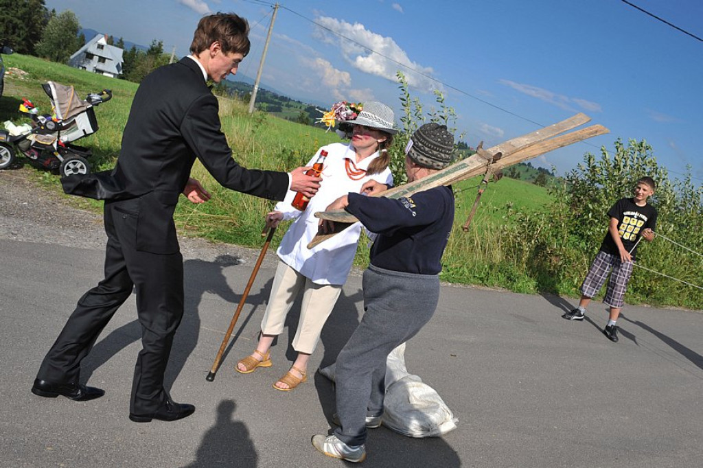 Ewa Bilan i Kamil Stoch na ślubnym kobiercu