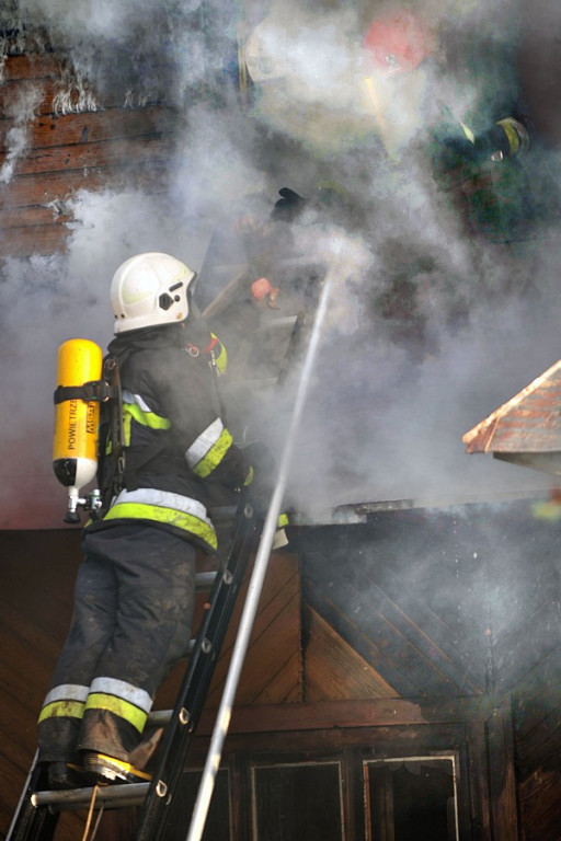 Pożar w Gliczarowie Górnym