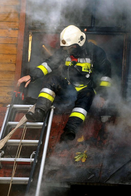 Pożar w Gliczarowie Górnym