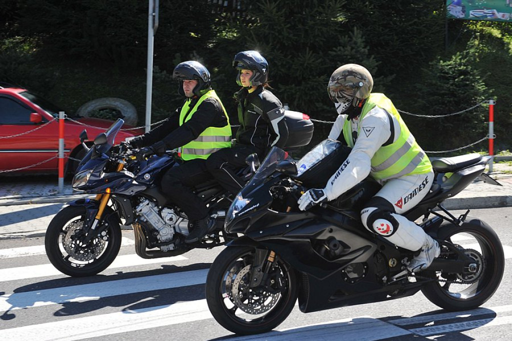 Motocyklowy piknik w Rabce