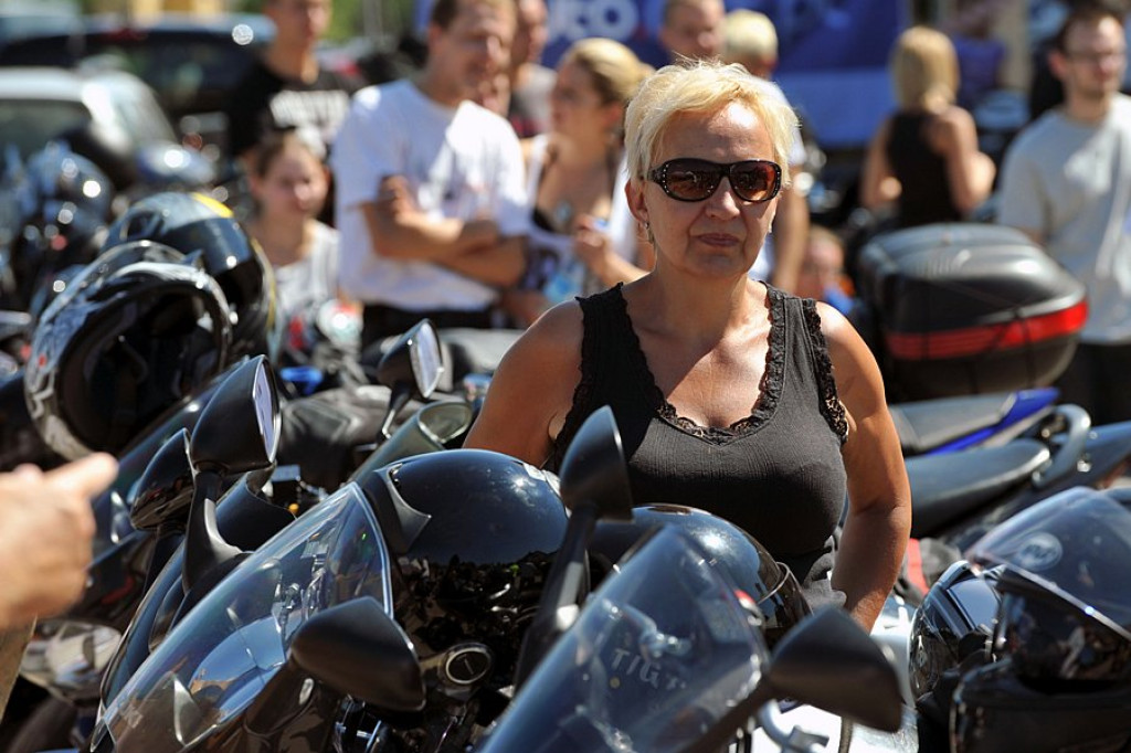 Motocyklowy piknik w Rabce