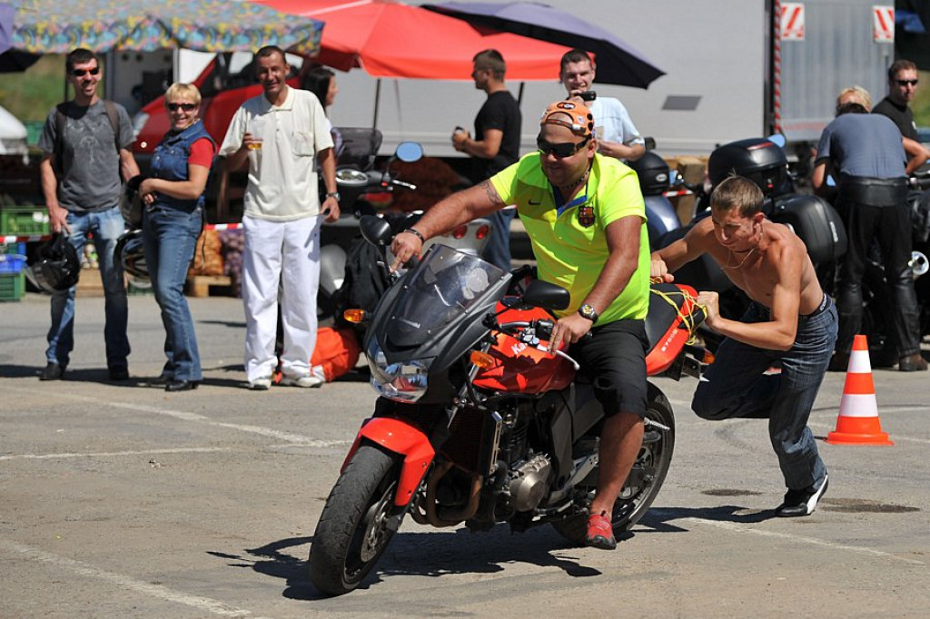 Motocyklowy piknik w Rabce