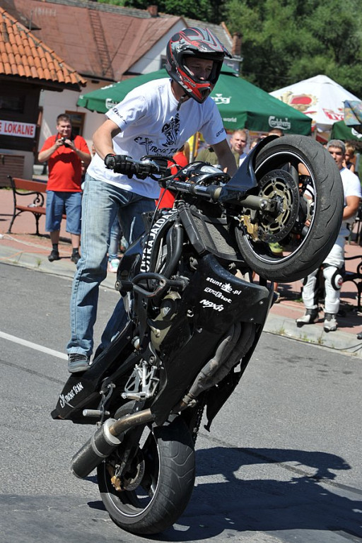Motocyklowy piknik w Rabce
