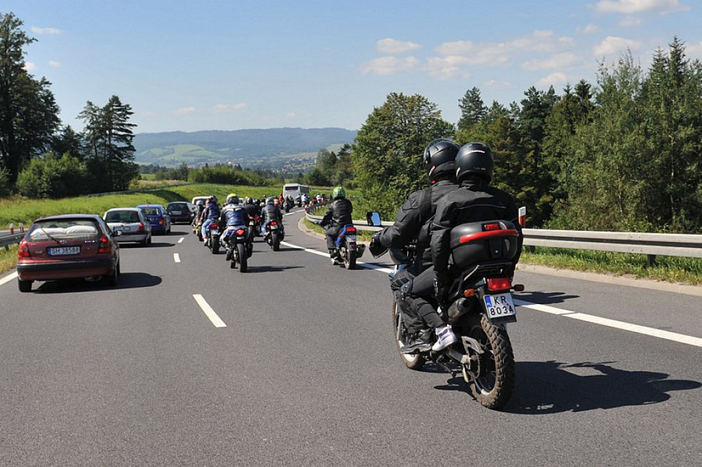 Motocyklowy piknik w Rabce