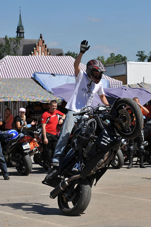 Motocyklowy piknik w Rabce