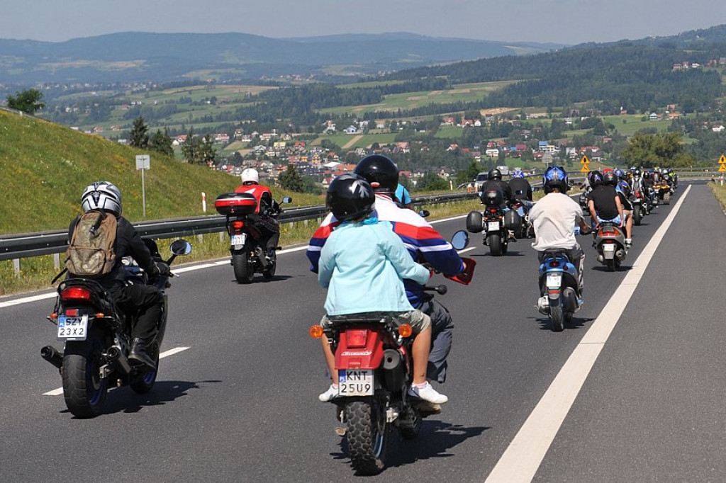 Motocyklowy piknik w Rabce