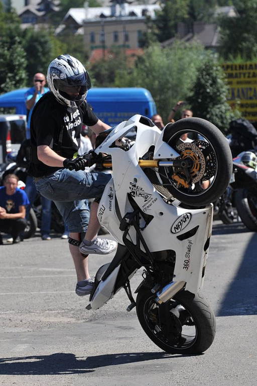 Motocyklowy piknik w Rabce